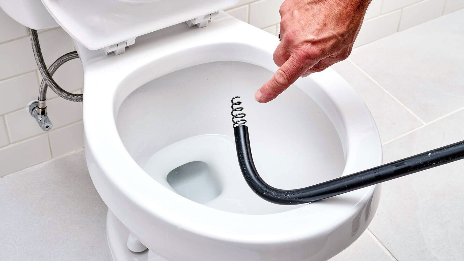 Don't Use Drain Snake in Toilet. Best Way to Unclog Toilet Bowl 